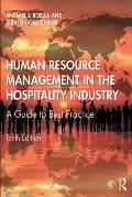 Human Resource Management in the Hospitality Industry: A Guide to Best Practice