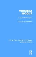 Virginia Woolf: A Guide to Research