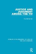 Justice and Judgment Among the Tiv