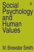 Social Psychology and Human Values