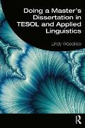 Doing a Master's Dissertation in TESOL and Applied Linguistics