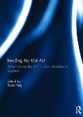 Reading the Riot ACT: Reflections on the 2011 Urban Disorders in England