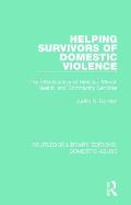 Helping Survivors of Domestic Violence: The Effectiveness of Medical, Mental Health, and Community Services