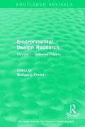 Environmental Design Research: Volume one selected papers