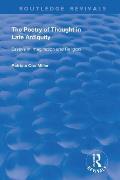 The Poetry of Thought in Late Antiquity: Essays in Imagination and Religion