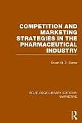 Competition and Marketing Strategies in the Pharmaceutical Industry (Rle Marketing)