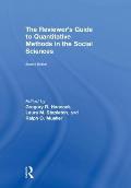 The Reviewer's Guide to Quantitative Methods in the Social Sciences
