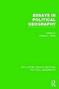 Essays in Political Geography (Routledge Library Editions: Political Geography)