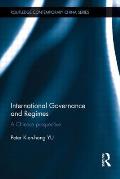 International Governance and Regimes: A Chinese Perspective