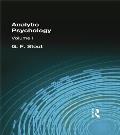 Analytic Psychology: Volume I