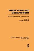 Population and Development: High and Low Fertility in Poorer Countries