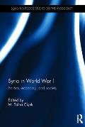 Syria in World War I: Politics, economy, and society