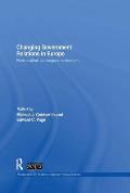 Changing Government Relations in Europe: From localism to intergovernmentalism