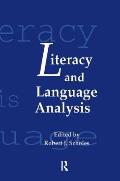Literacy and Language Analysis