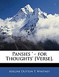 Pansies ' - For Thoughts' [Verse].