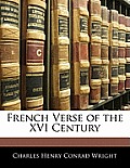 French Verse of the XVI Century