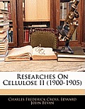 Researches on Cellulose II (1900-1905)