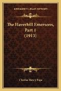 Haverhill Emersons Part 1 1913