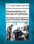 Commentaries on the law of contracts.
