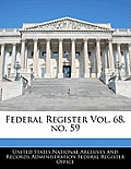Federal Register Vol. 68, No. 59