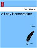 A Lady Horsebreaker.