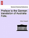 Preface to the German Translation of Australia Felix.