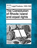 The Constitution of Rhode Island and Equal Rights