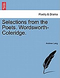 Selections from the Poets. Wordsworth-Coleridge.