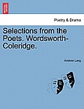 Selections from the Poets. Wordsworth-Coleridge.