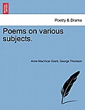 Poems on Various Subjects.