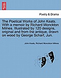 The Poetical Works of John Keats. with a Memoir by Richard Monckton Milnes. Illustrated by 120 Designs, Original and from the Antique, Drawn on Wood b
