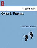 Oxford. Poems.