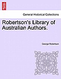 Robertson's Library of Australian Authors.