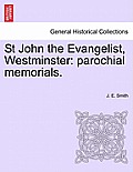 St John the Evangelist, Westminster: parochial memorials.