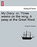 My Diary: Or, Three Weeks on the Wing. a Peep at the Great West.