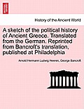 A Sketch of the Political History of Ancient Greece. Translated from the German. Reprinted from Bancroft's Translation, Published at Philadelphia