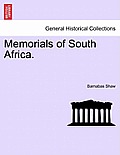 Memorials of South Africa.