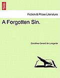 A Forgotten Sin.