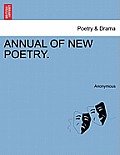 Annual of New Poetry.
