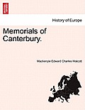 Memorials of Canterbury.