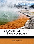 Classification of Expenditures
