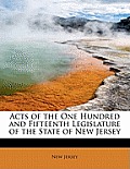 Acts of the One Hundred and Fifteenth Legislature of the State of New Jersey