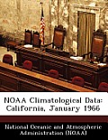 Noaa Climatological Data: California, January 1966