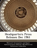 Headquarters Press Releases Dec 1961