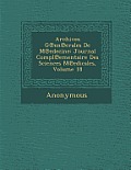 Archives G En Erales de M Edecine: Journal Compl Ementaire Des Sciences M Edicales, Volume 18