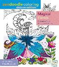 Zendoodle Coloring Magical Fairies Deluxe Edition with Pencils