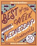 New York Times Best of the Week Series Wednesday Crosswords 50 Medium Level Puzzles