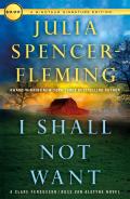 I Shall Not Want A Clare Fergusson & Russ Van Alstyne Mystery