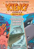 Science Comics Boxed Set Coral Reefs Sharks & Whales
