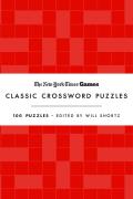 New York Times Games Classic Crossword Puzzles (Red and White): 100 Puzzles Edited by Will Shortz